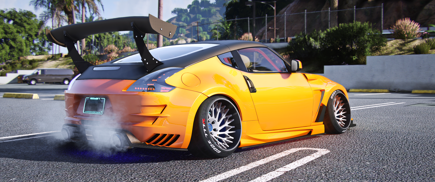 FiveM TRE70ZEE vehicle mod with tuned stance