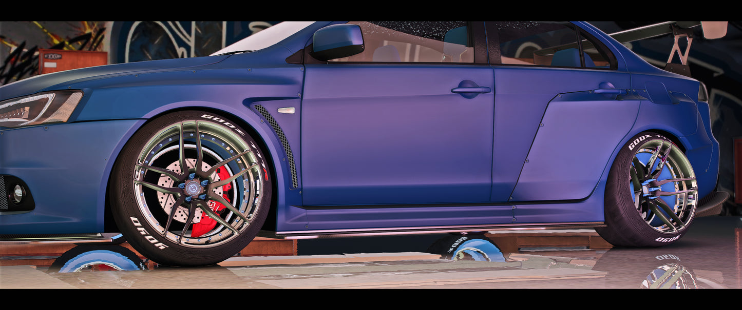 FORGED Wheels 5 front view for FiveM GTA V vehicles