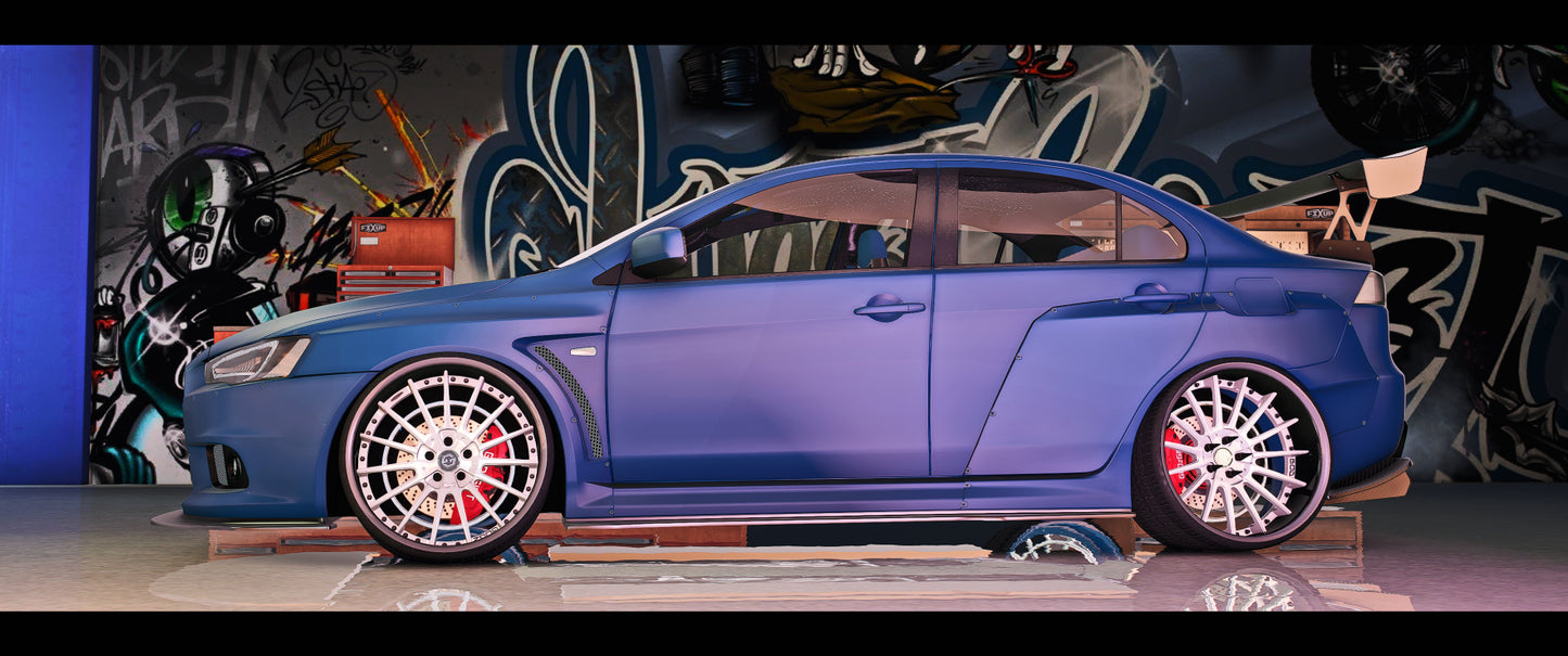 FORGED4 Wheels lifestyle view for FiveM roleplay servers