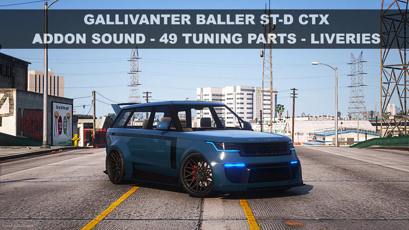 Gallivanter Baller ST-D CTX front view in FiveM