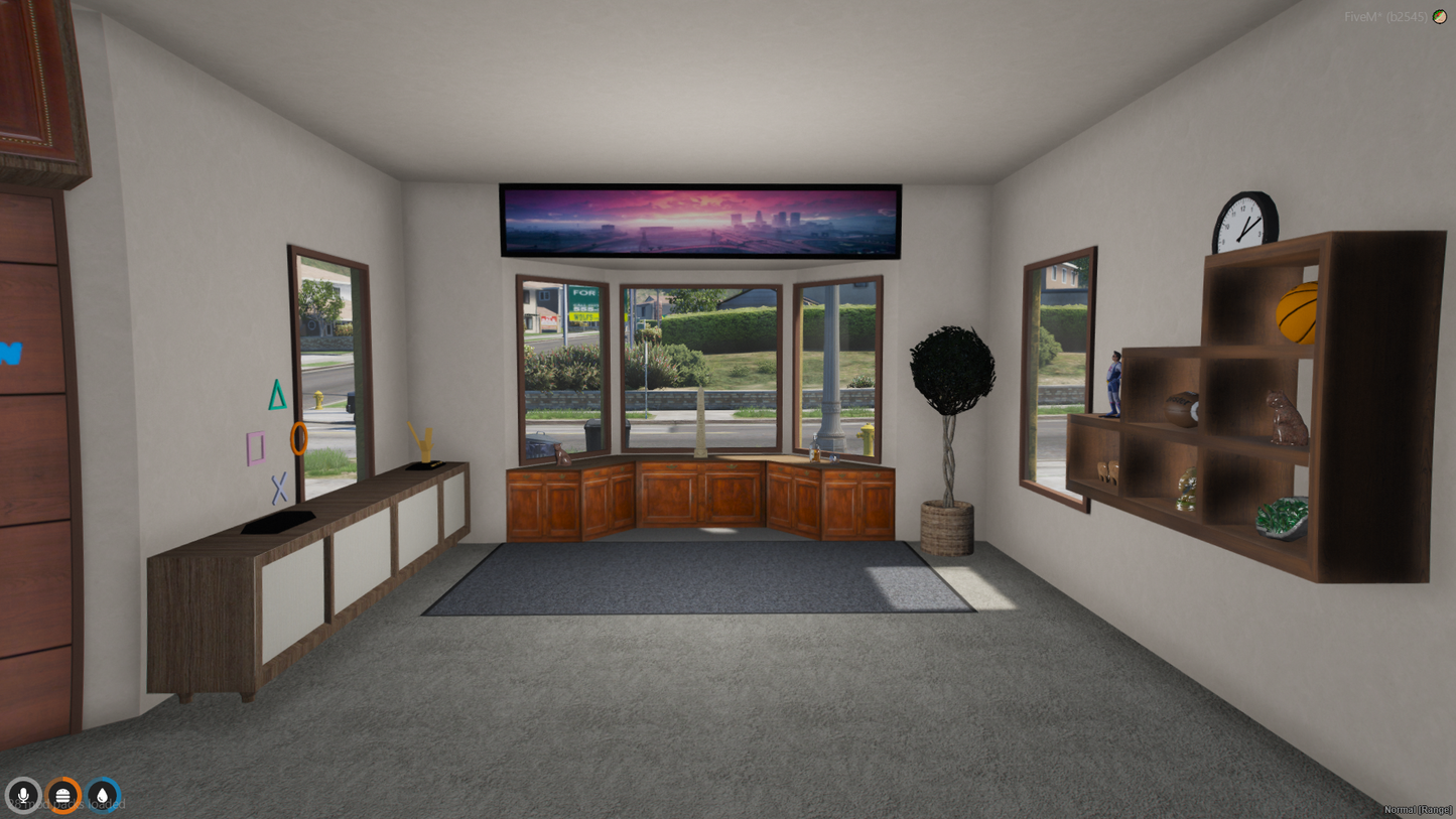 Interior layout of Gamers Den Trailer