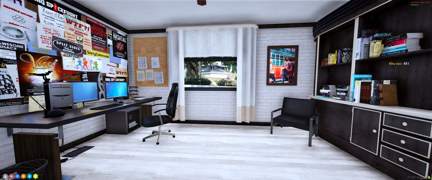 Overview of MLO Hills House GTA5 mod