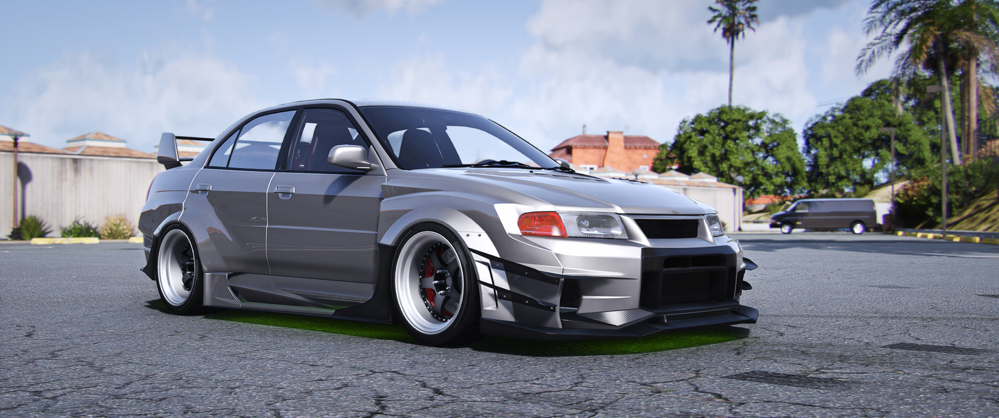 Debadged Mitsubishi EVO6 Varis for FiveM