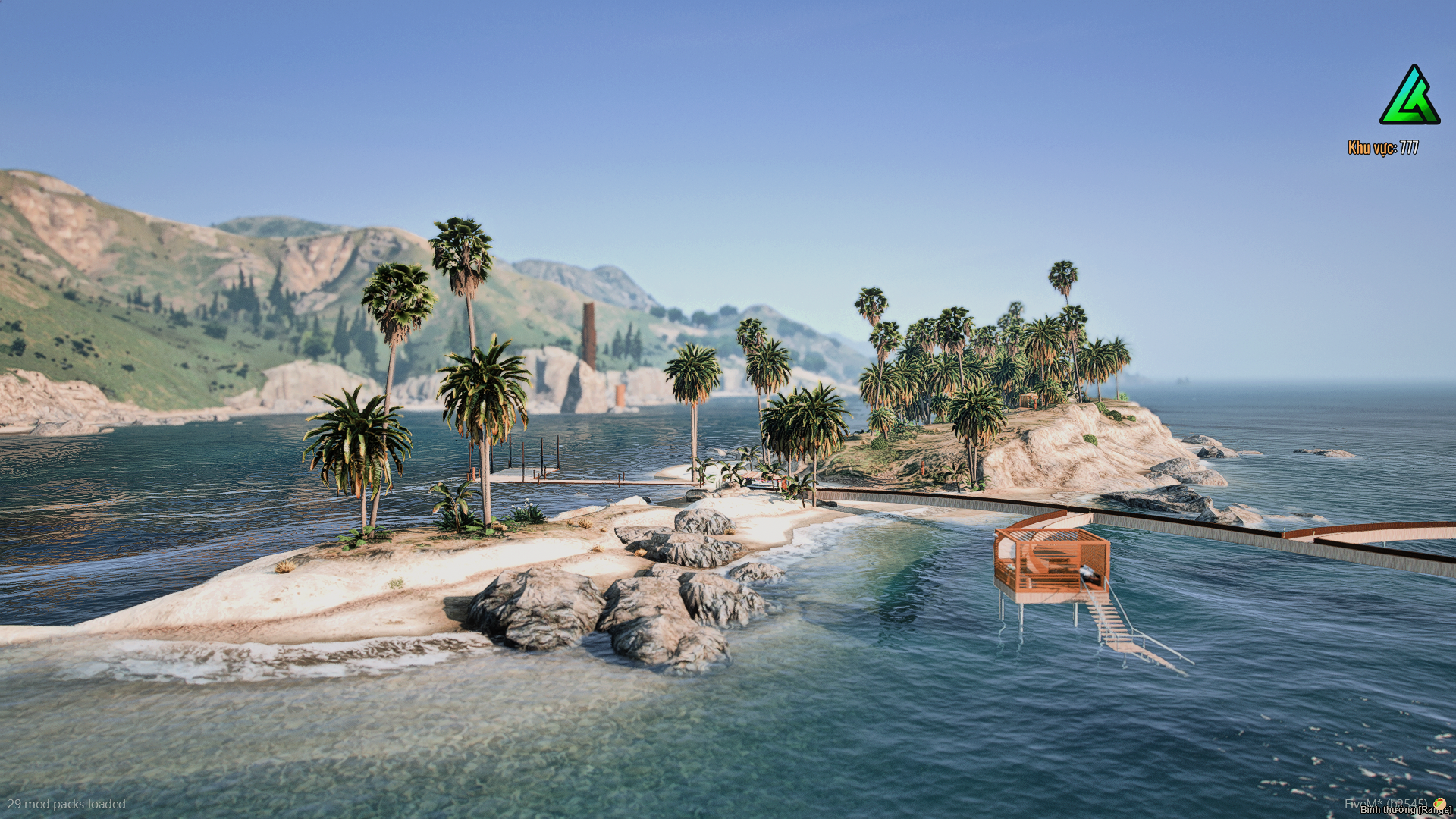 Hawaii Island immersive FiveM map