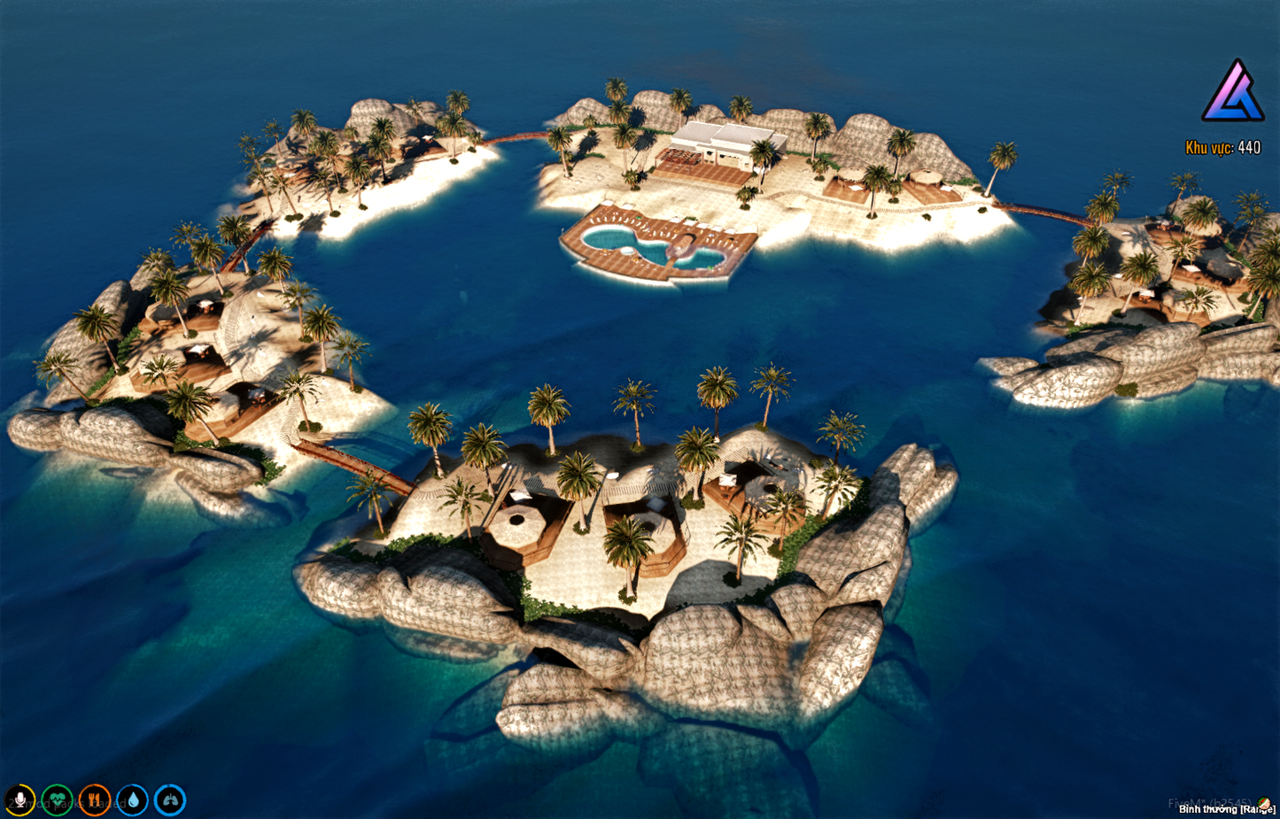 Ilha Island immersive server map