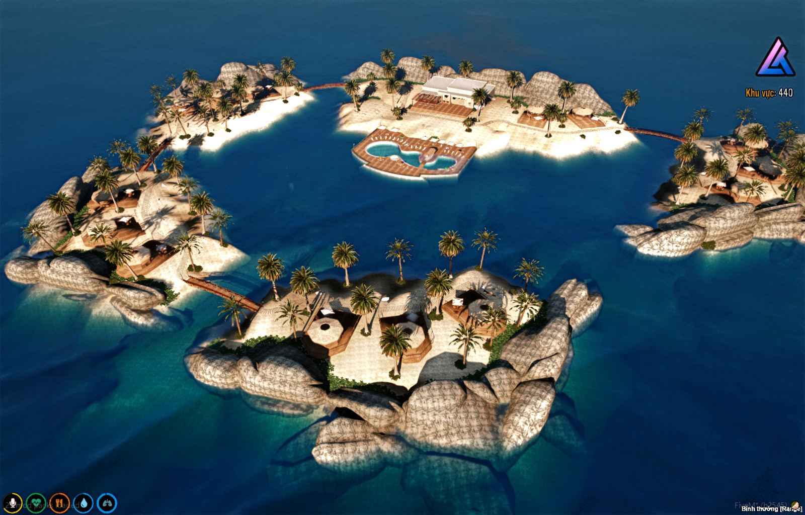 Ilha Island immersive server map