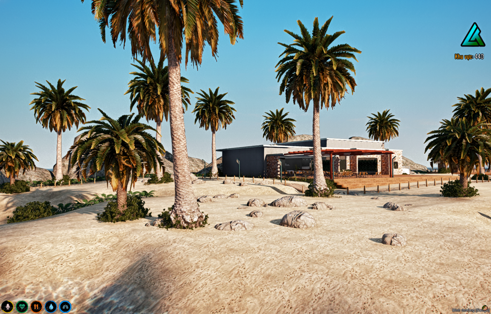 Ilha Island map terrain view