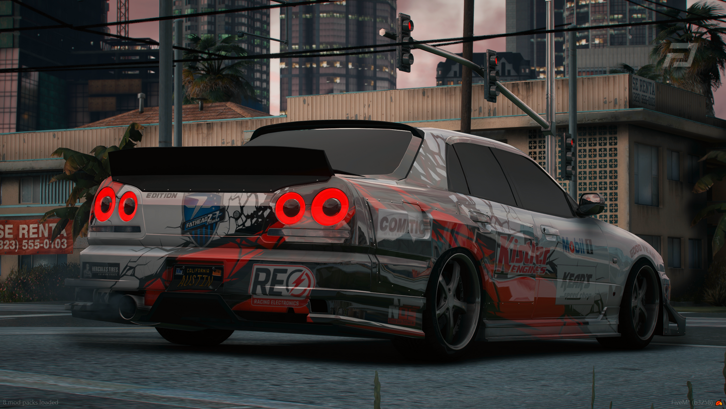 (Debadged) Skyline ER34 Xoutlaw Edition