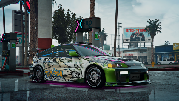 Honda CRX 1991 JDMT Class 150 Tuning Parts