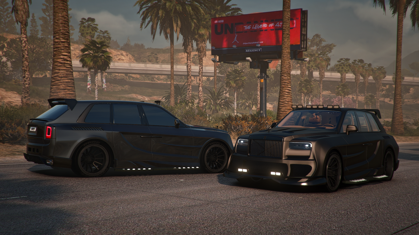 Rolls Royce Cullinan Abflug V2 Hayes