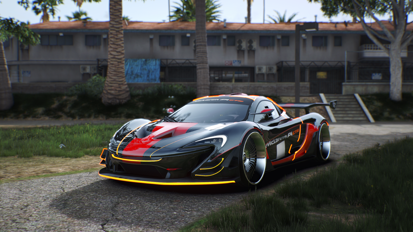 Mclaren P1 GTR Road Legal Forgiato