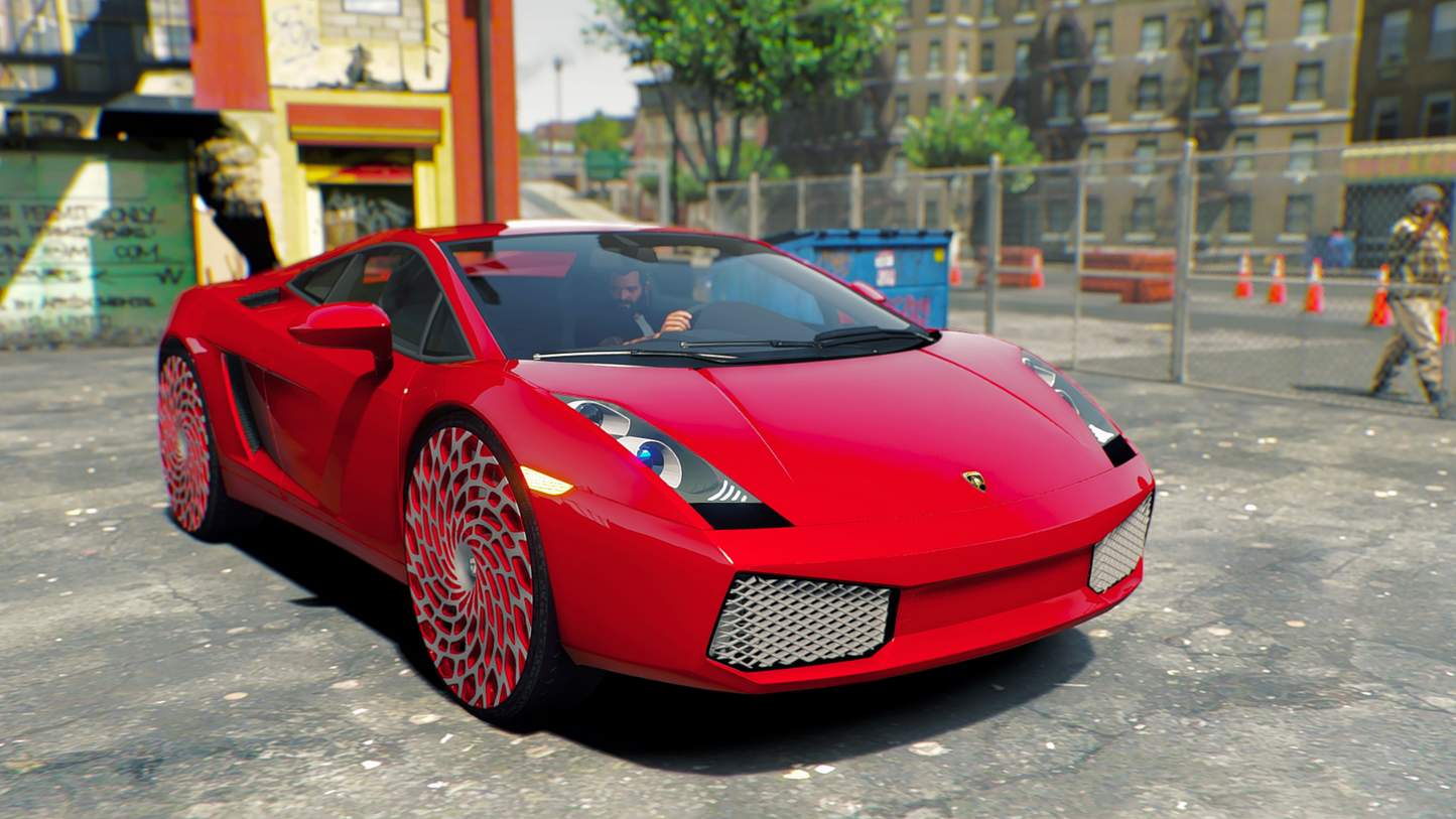 Lamborghini Gallardo On Azara Wheels