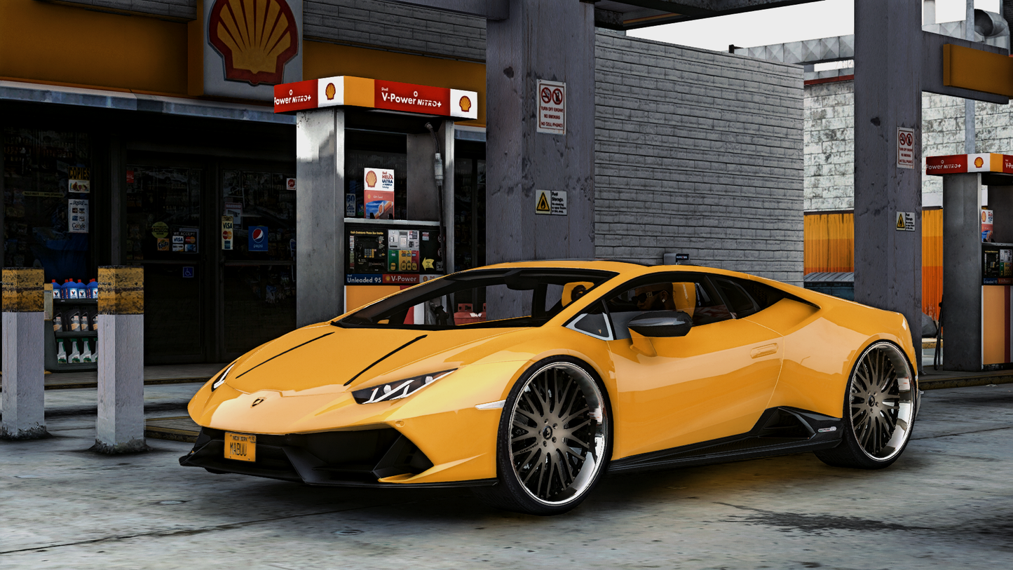 Lamborghini Glass Roof Huracan On Cravatta Forgiatos