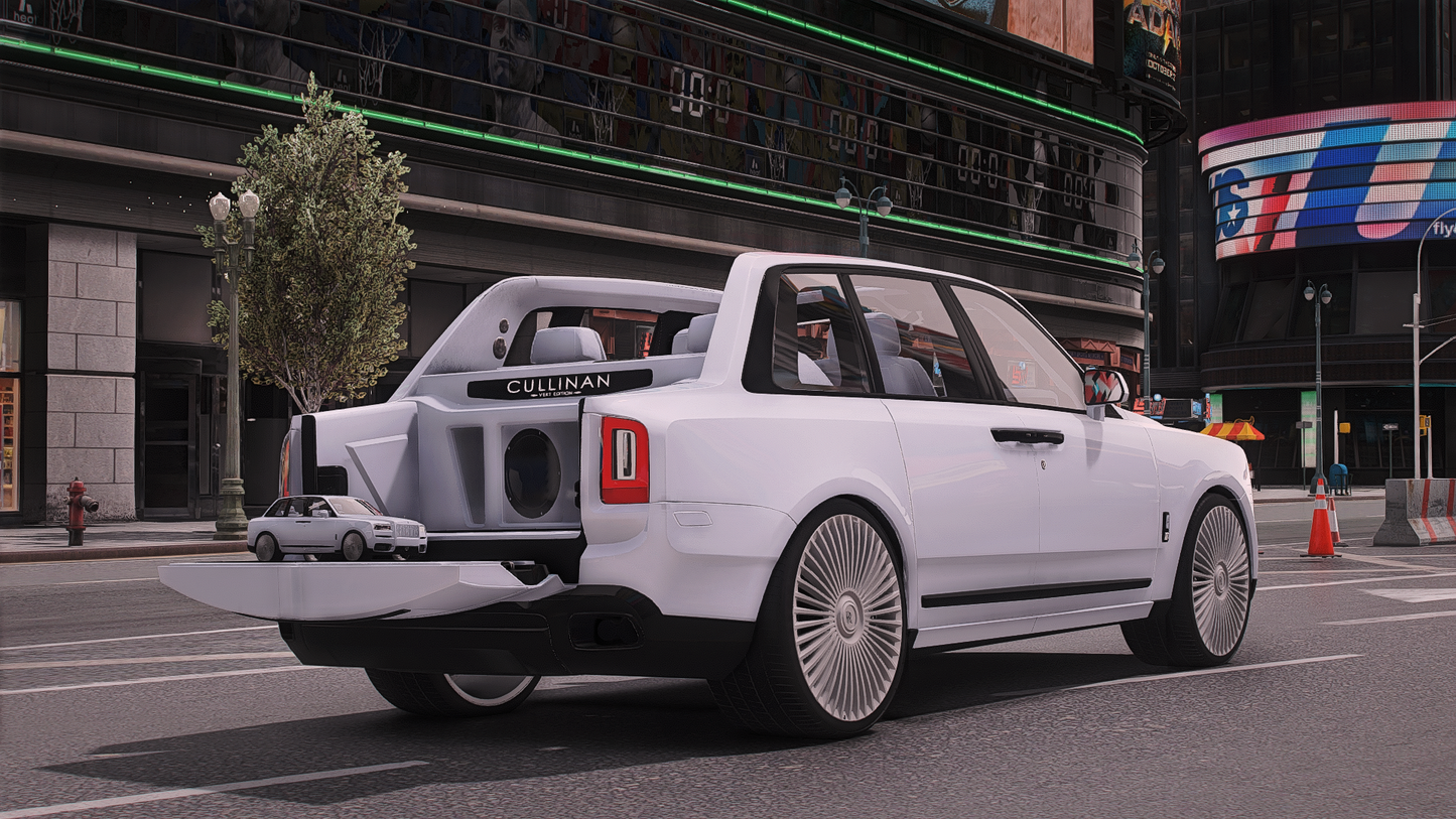 Lil Uzi Vert Rolls Royce Cullinan Vert Edition