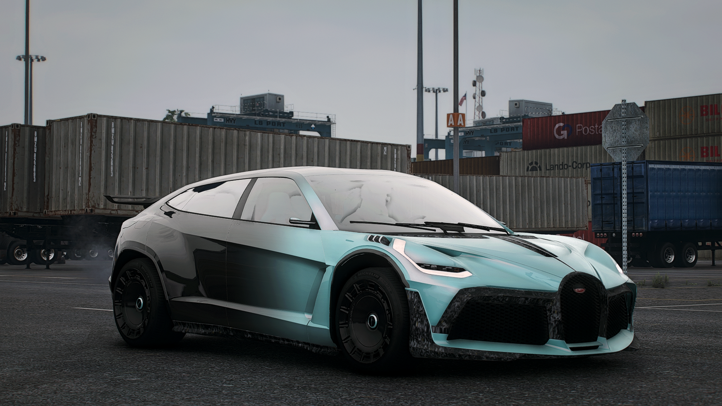 Bugatti Kio Mansory Tiffany Rose