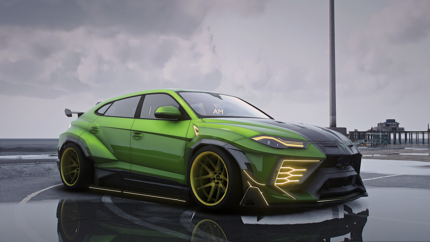 Widebody Lamborghini Urus Mansory | amxsco