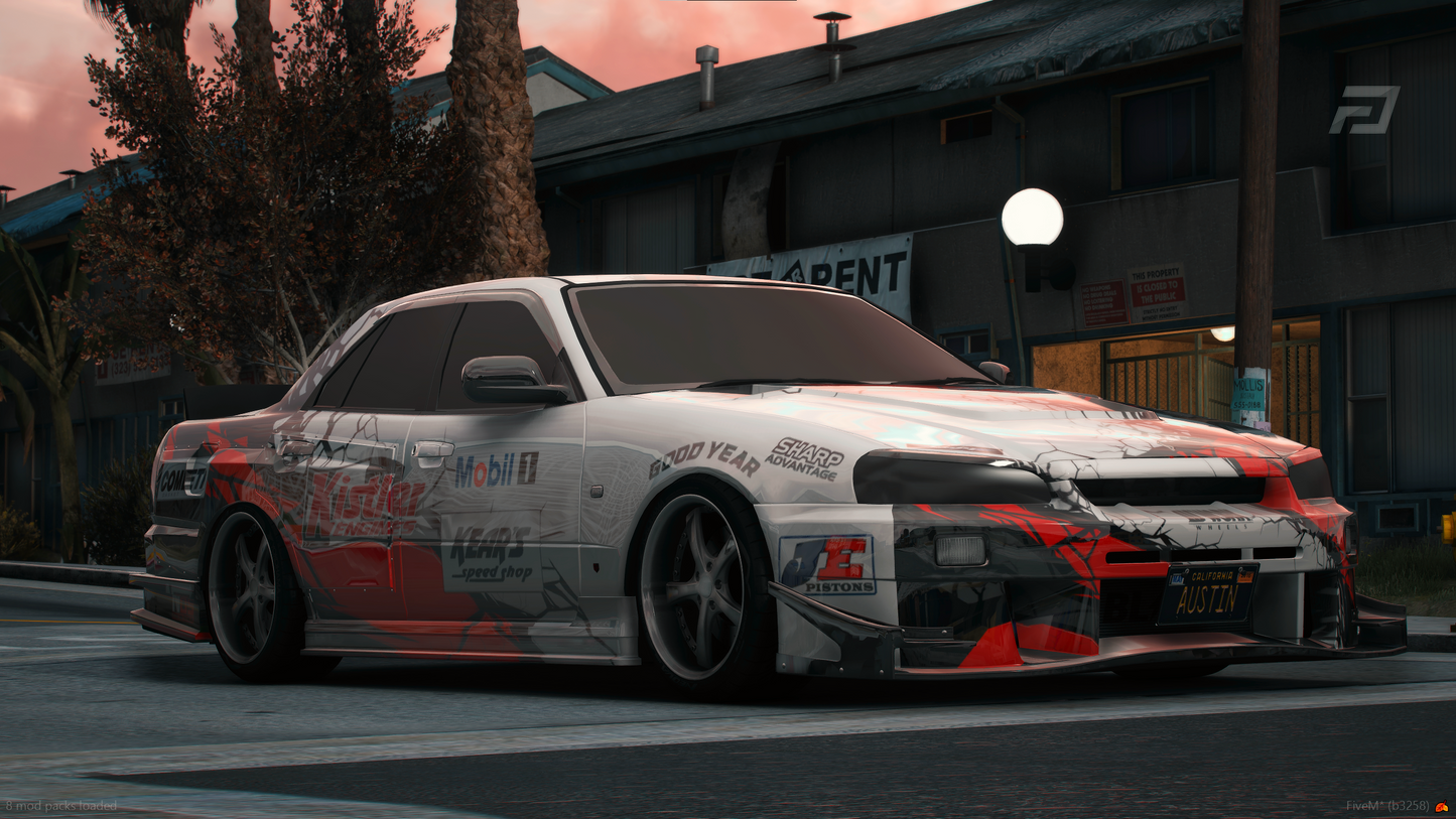 (Debadged) Skyline ER34 Xoutlaw Edition