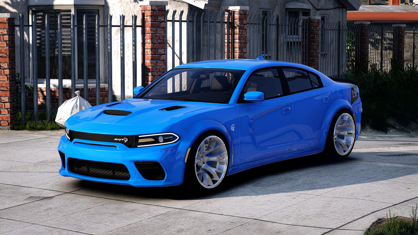 (Debadged/Regular) 2023 Dodge King Daytona Charger