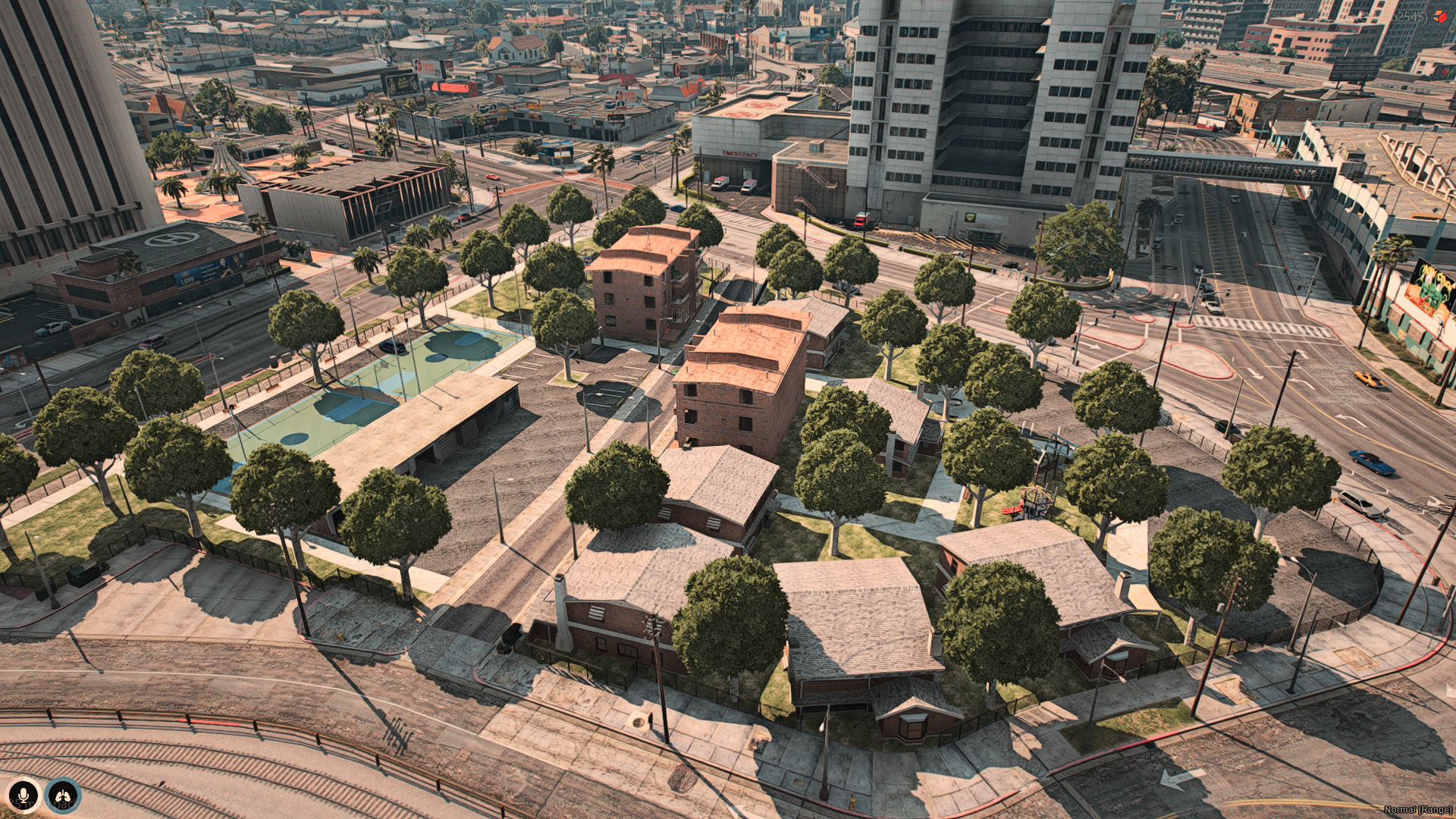 Aerial view of Kellypark Hoods V2