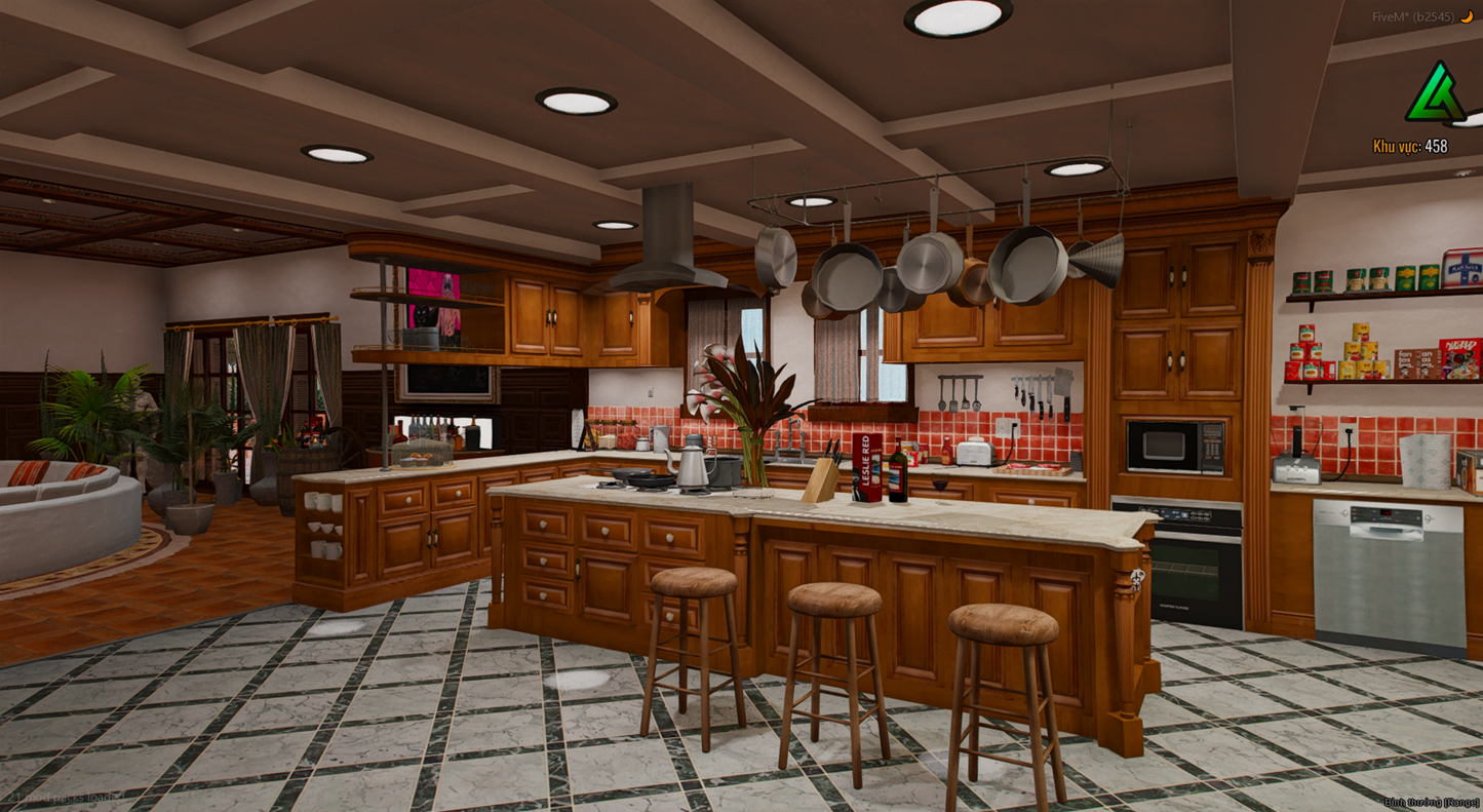 Kids room interior of La Fuente Blanca MLO for FiveM