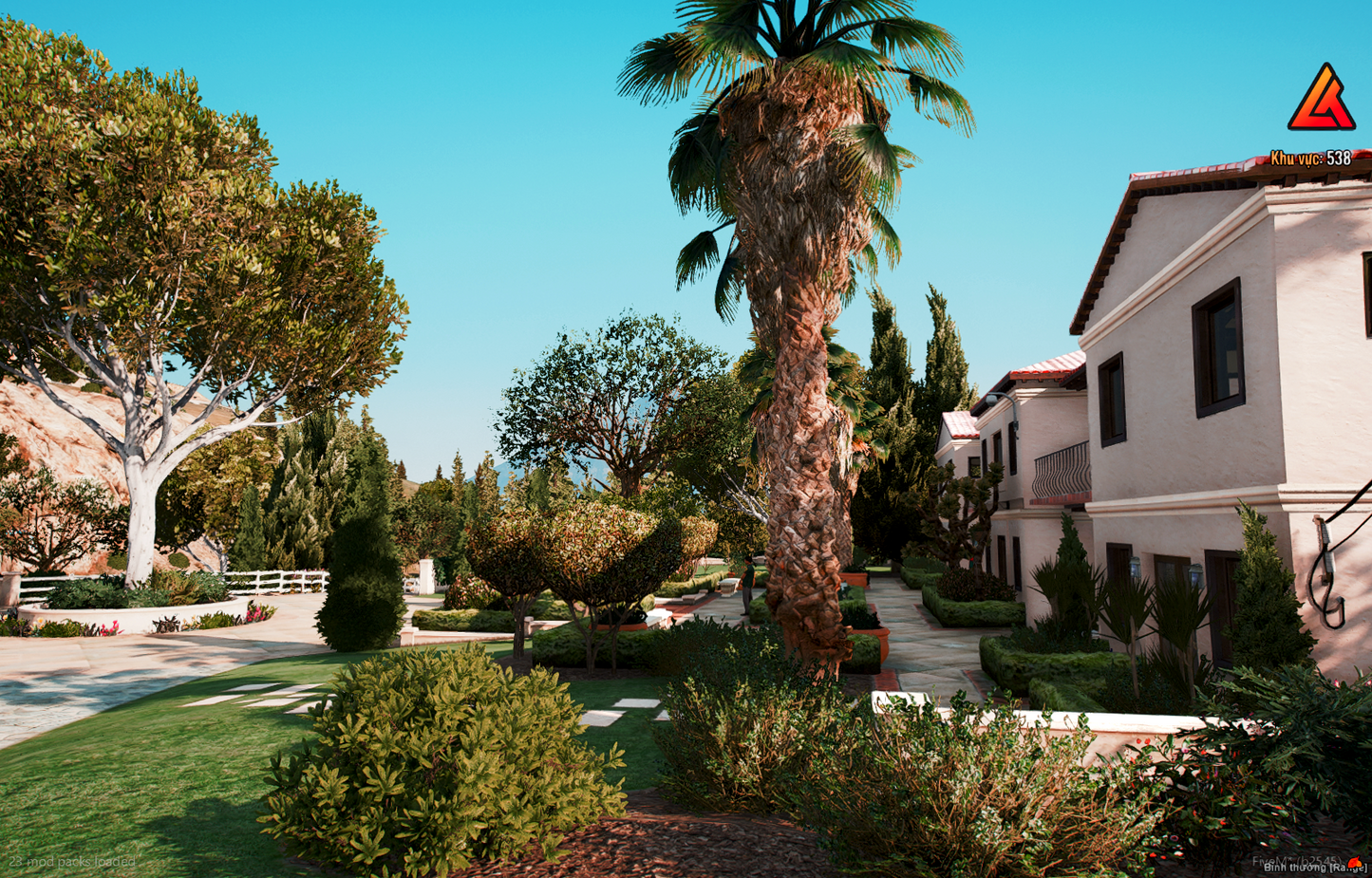 Pool area of La Fuente Blanca MLO for FiveM interiors