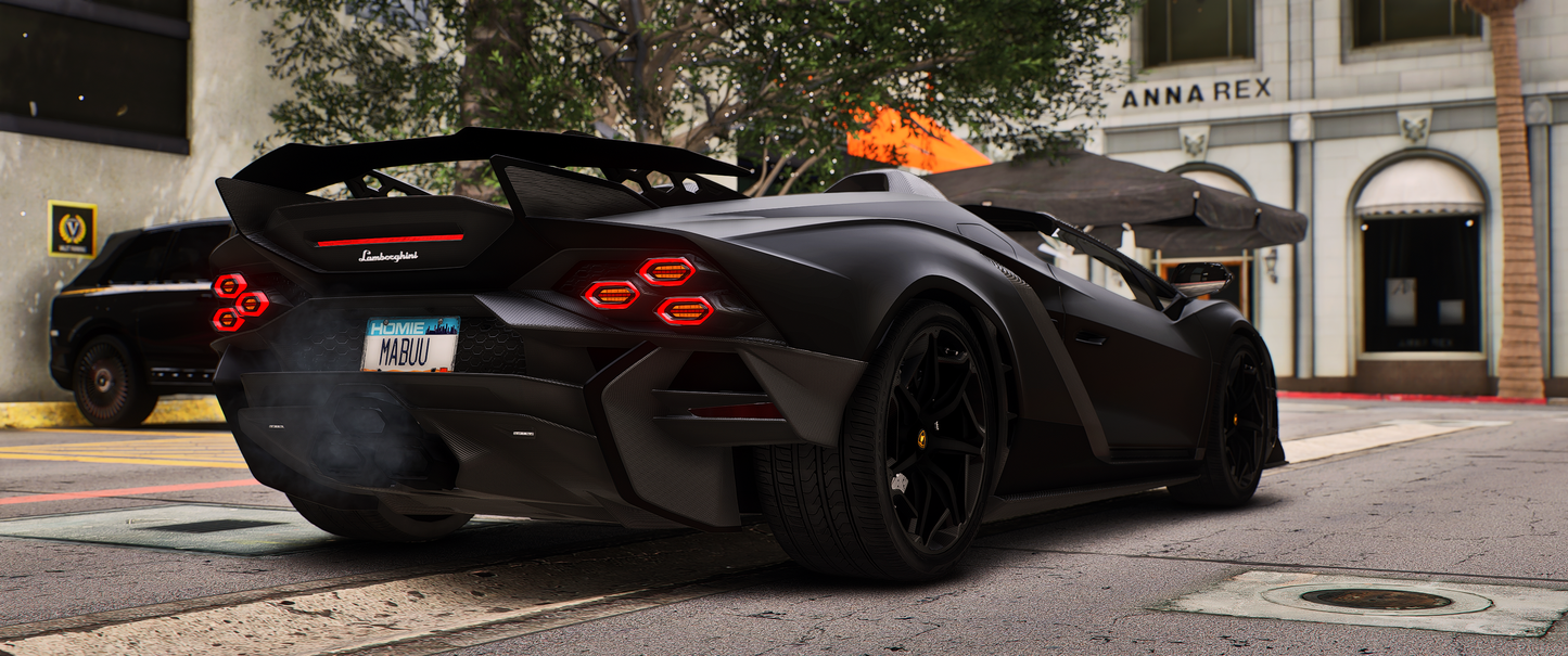 2024 Lamborghini Autentica Roadster side view