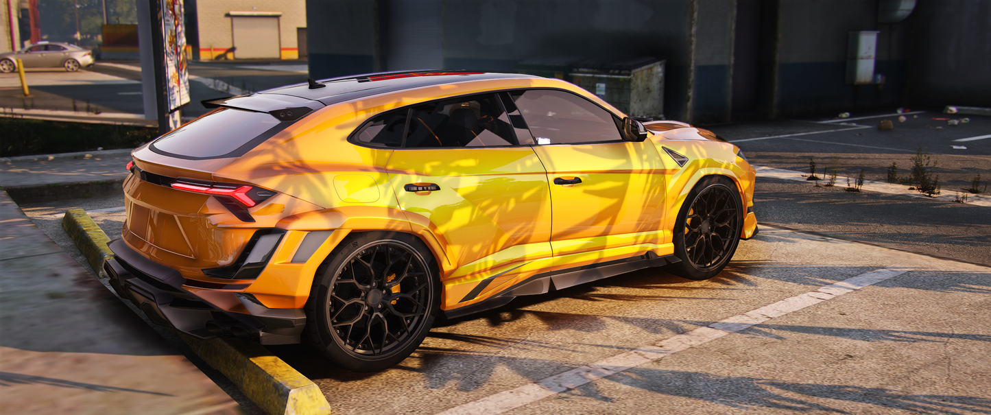 (Debadged) Lamborghini Urus Darwin Pro Demonic Front View