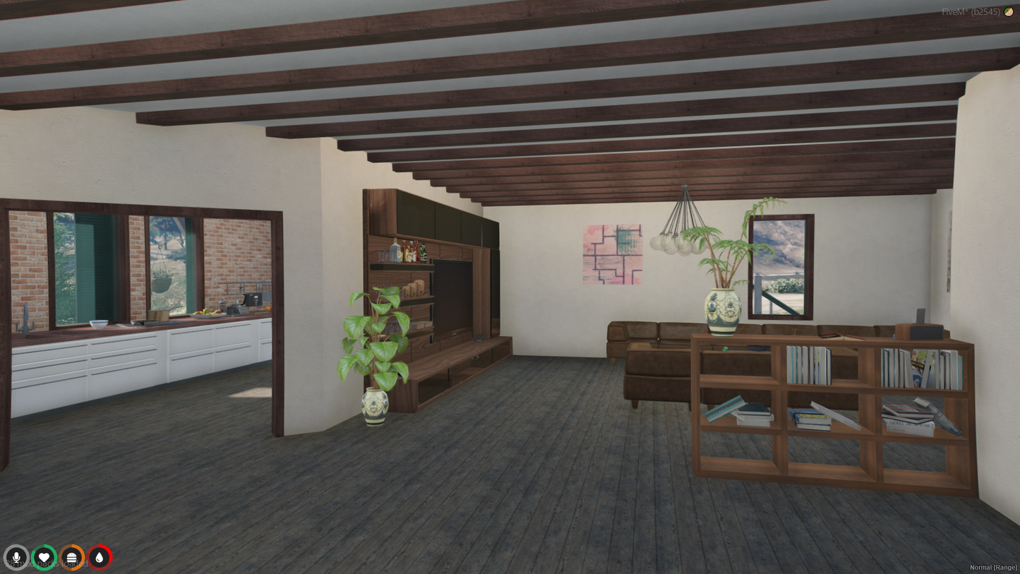 Kitchen and dining area