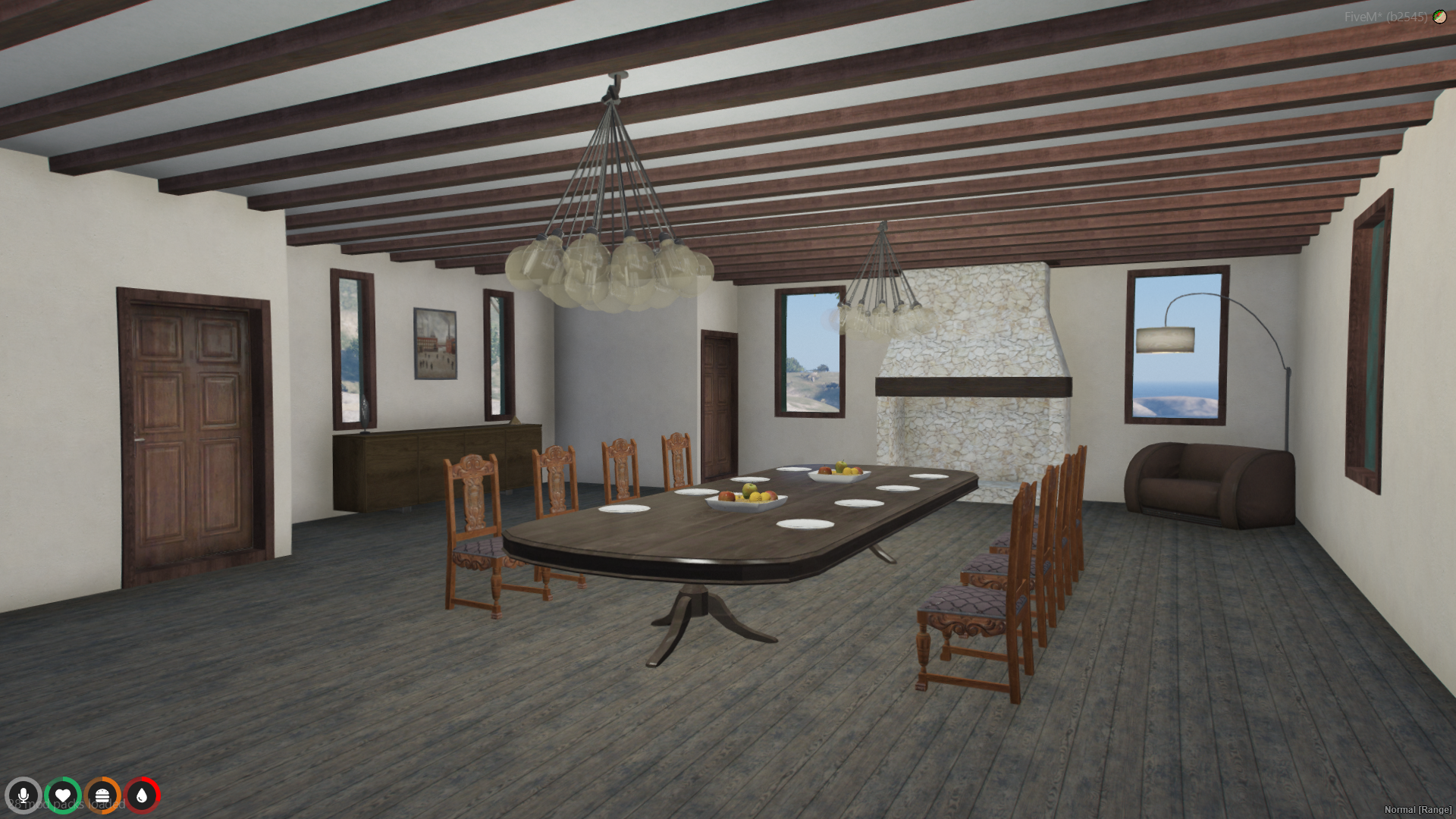 Living room interior design
