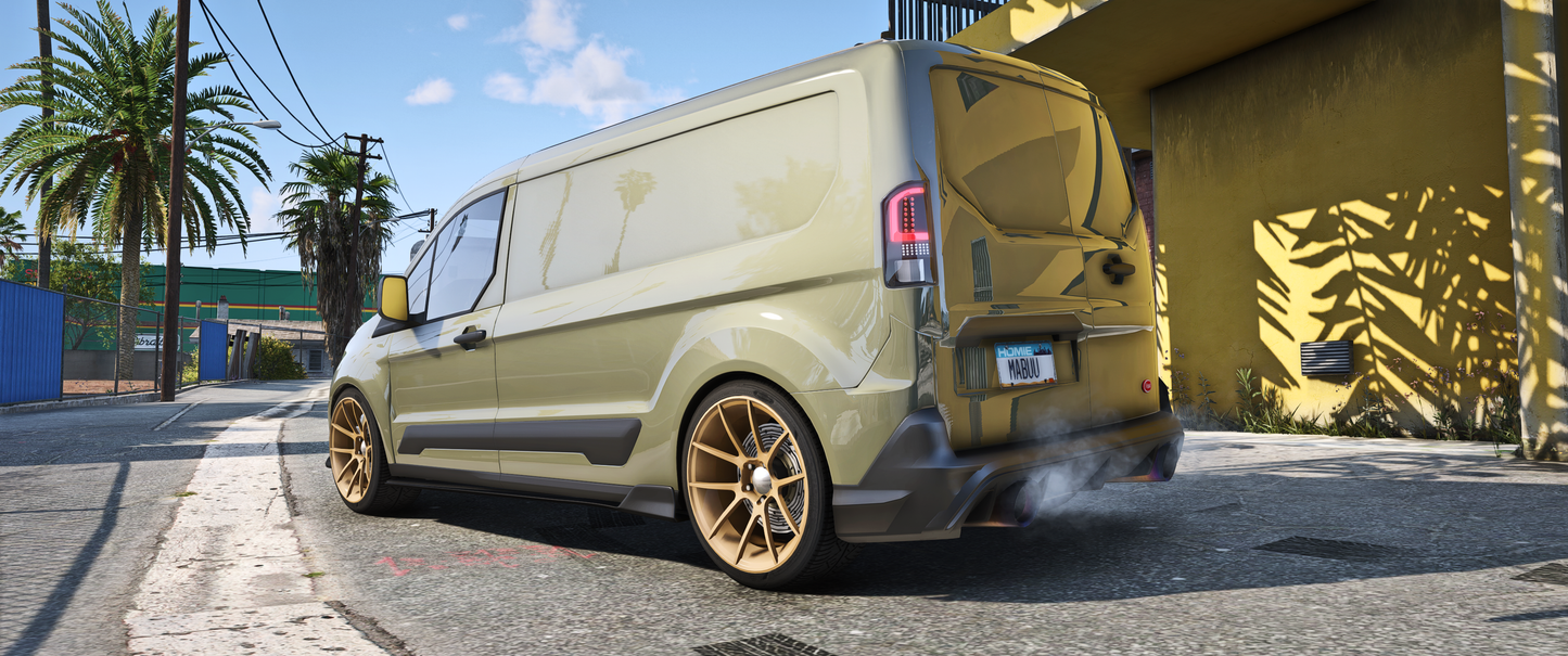 Side view of Vapid Speed Van for GTA V roleplay