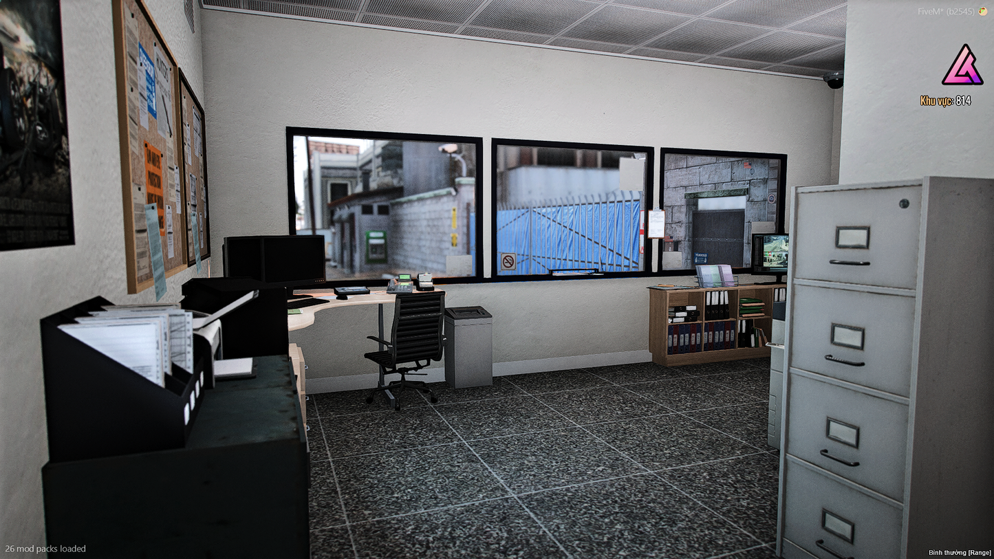 Interior view of Los Santos Central Towing MLO