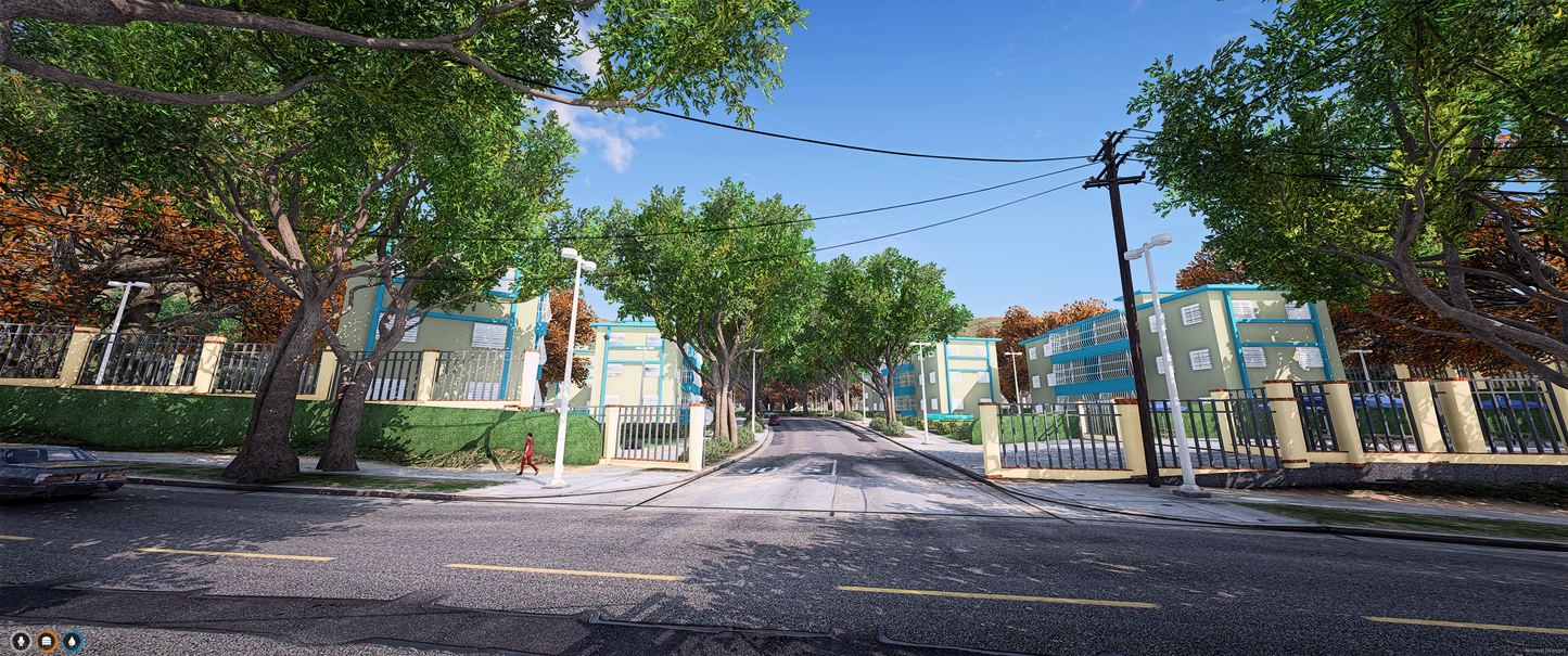Caserio TH Mirror Park Detailed Map for FiveM