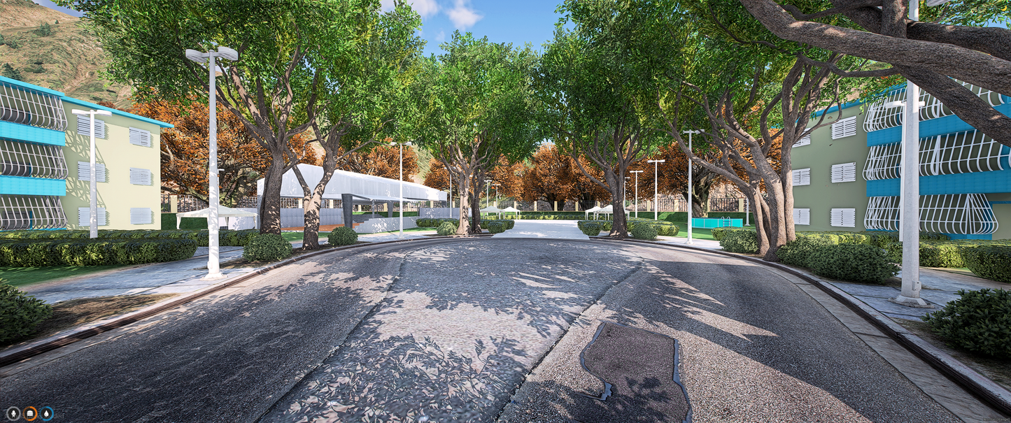 Realistic Caserio TH Mirror Park Map for FiveM