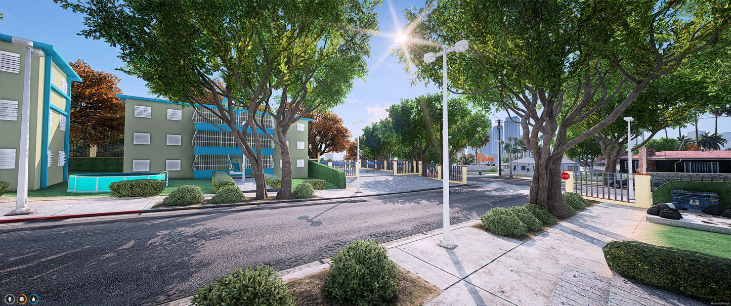 Caserio TH Mirror Park Map Mod for Roleplay FiveM