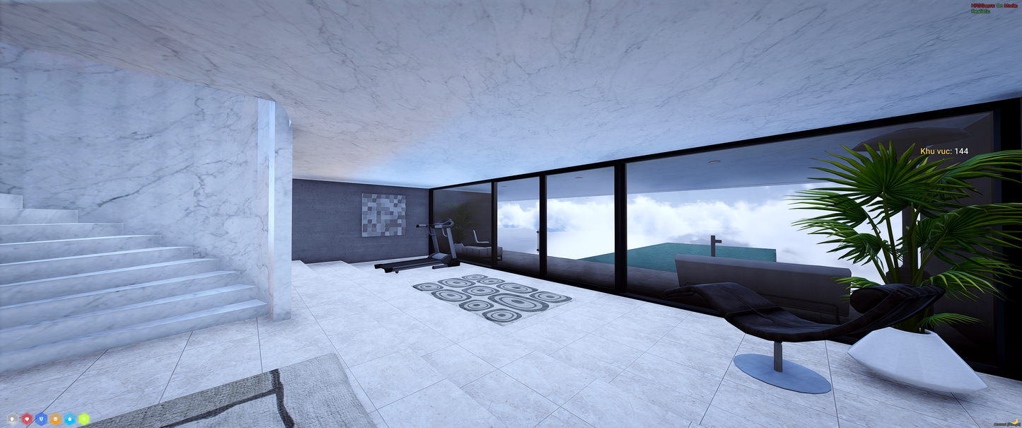 Garage of Futurist House for FiveM
