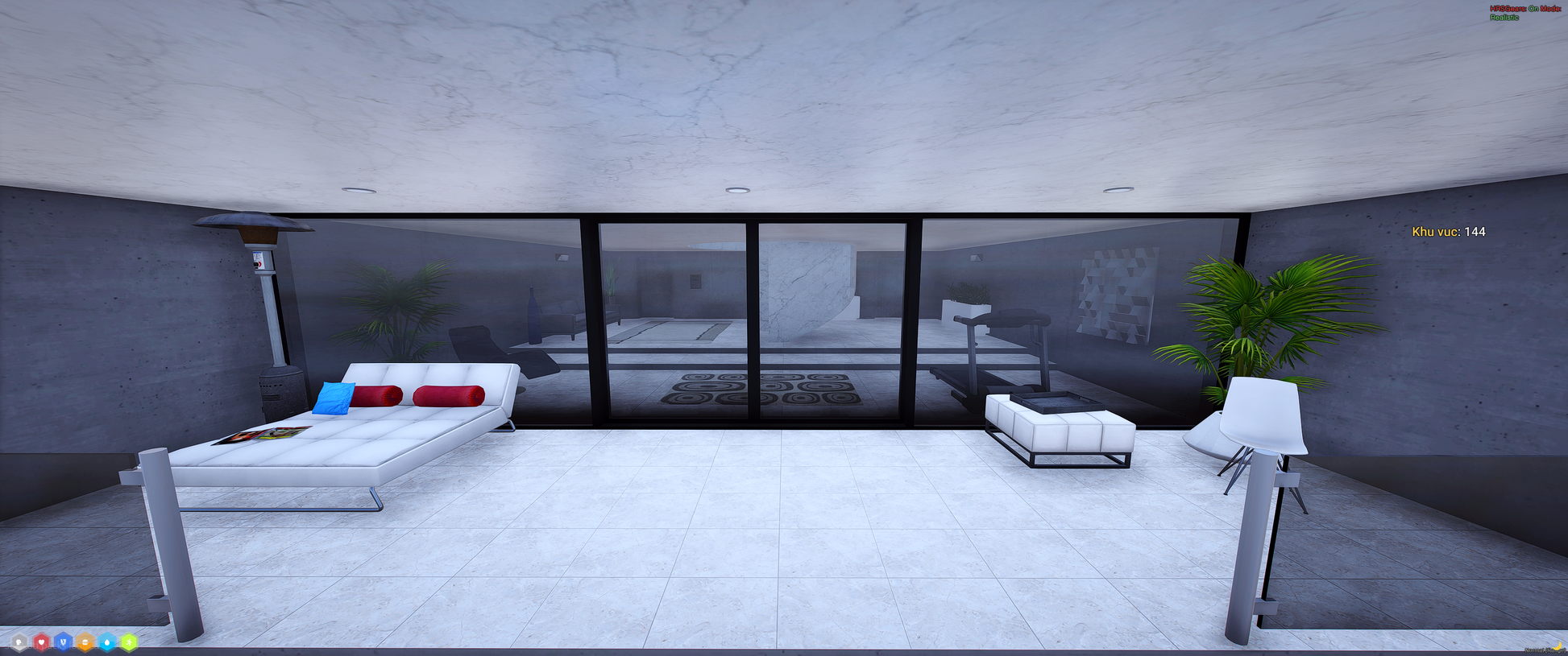 Rooftop view of MAP Futurist House