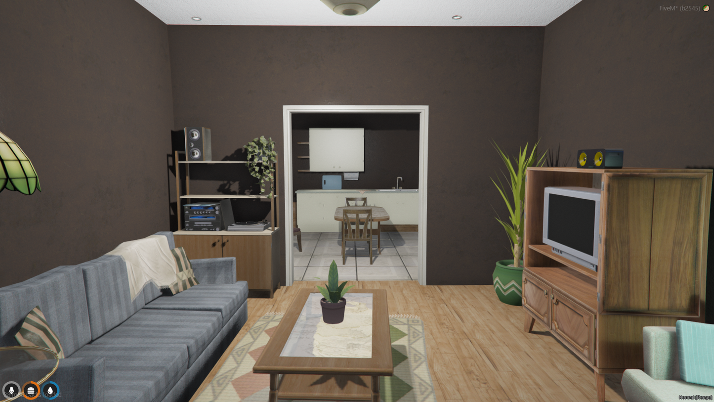 Apartment interior in building 3