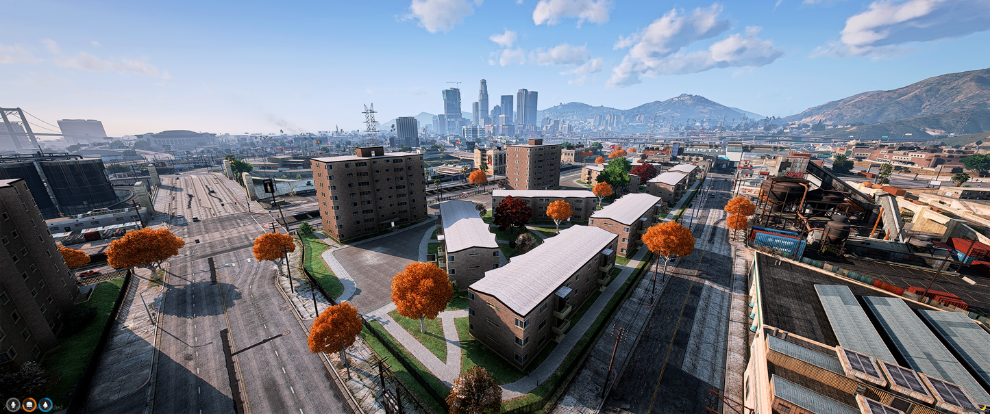 O'Blocks Parkway Gardens Detailed Map for FiveM