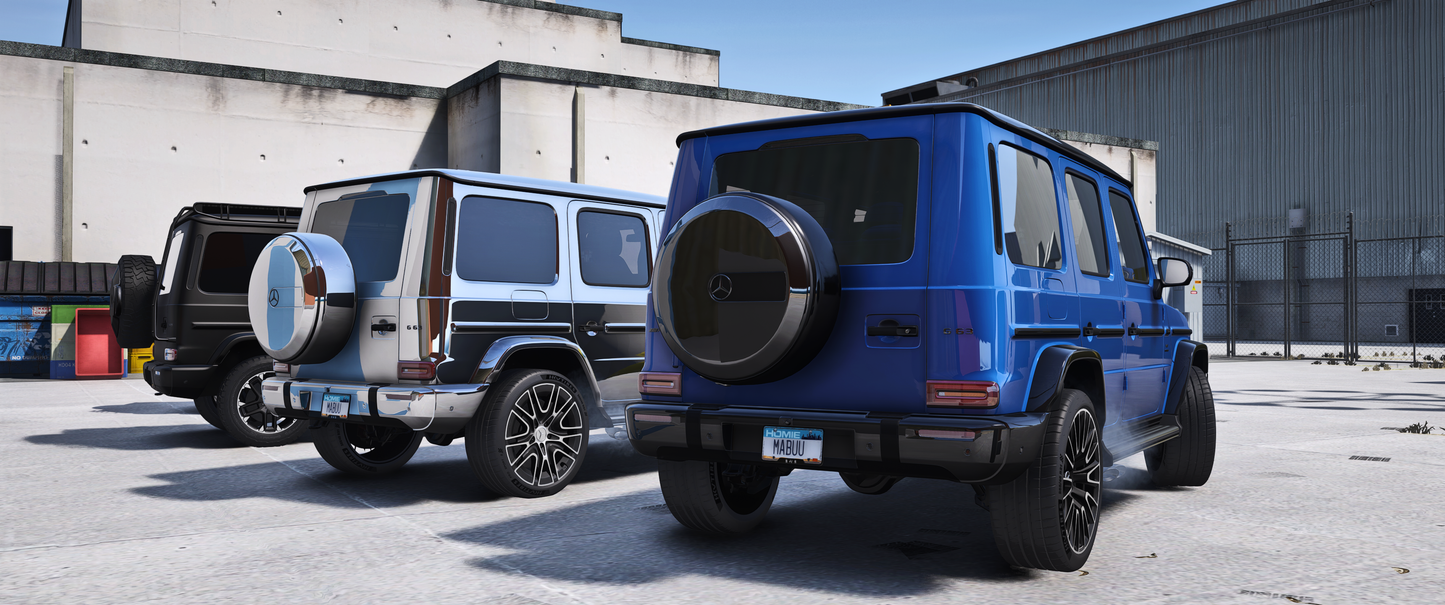 2025 Mercedes Benz AMG G63 Side View