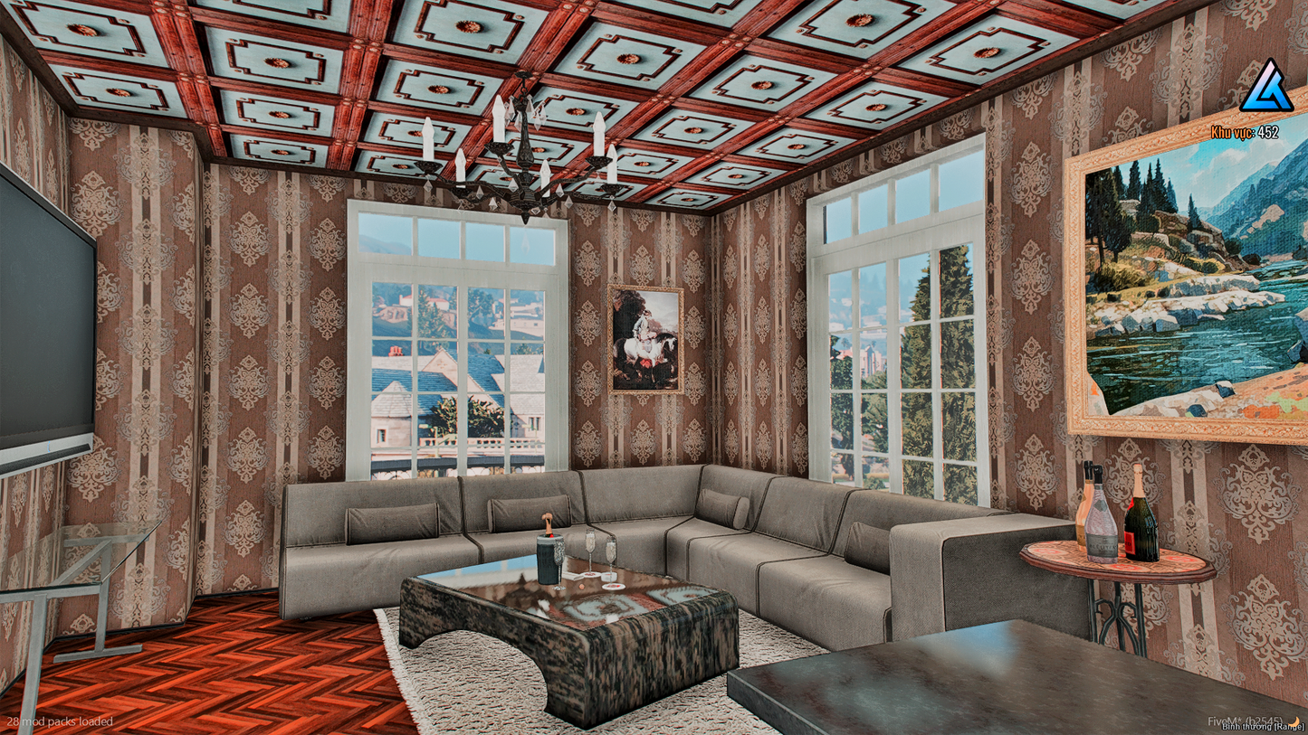 Millionaire Mansion Pool and Patio FiveM