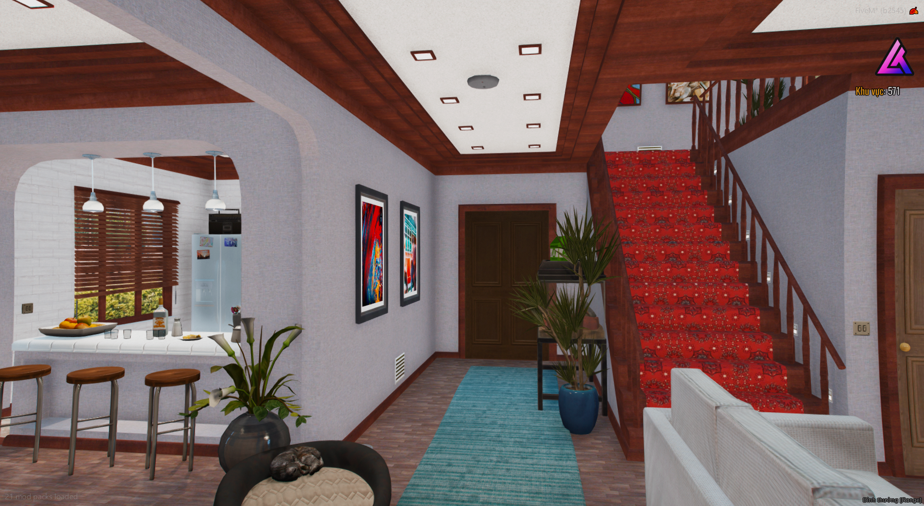 FiveM Mirror Park House 3 modern design