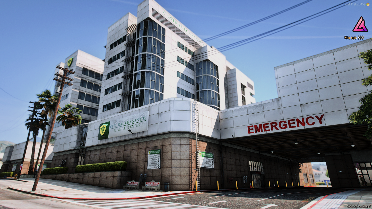 Operation room of Los Santos Medical Center Map4All interior