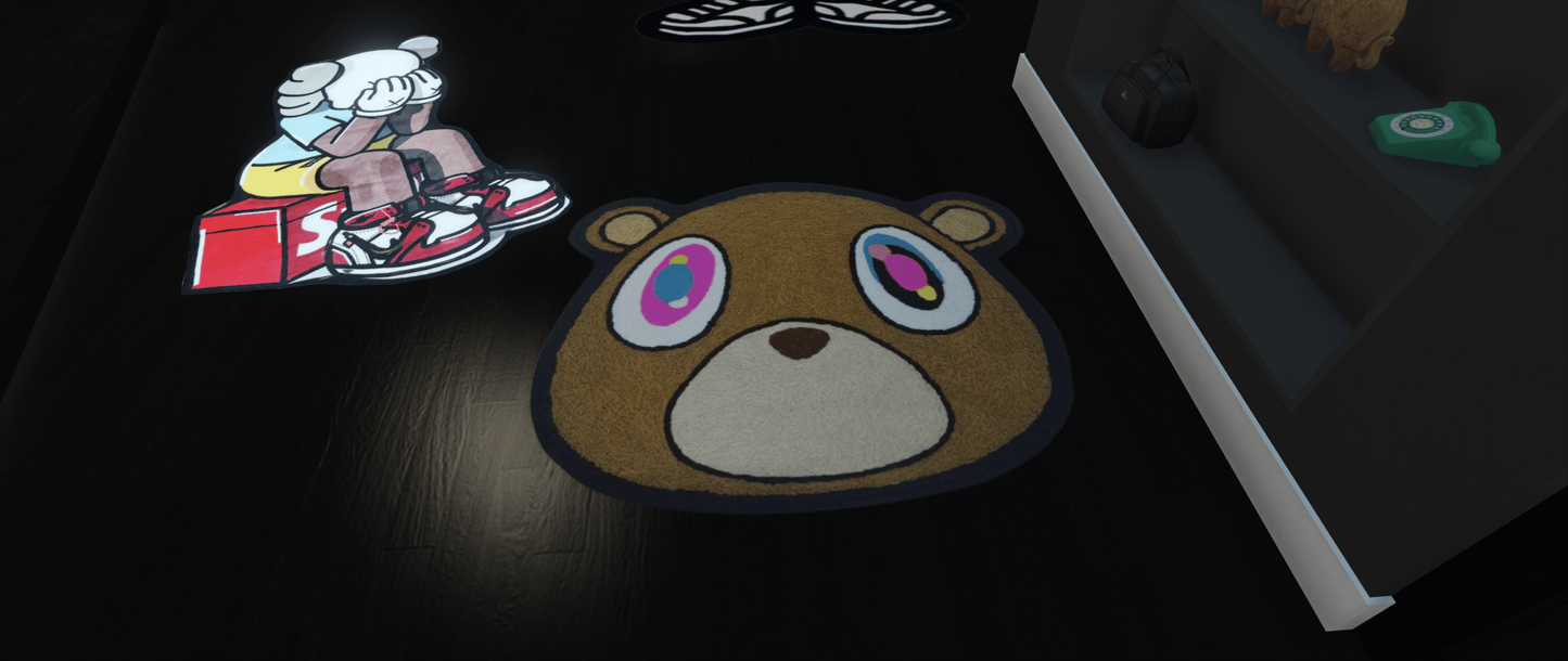 Modern rug decor props for FiveM interiors