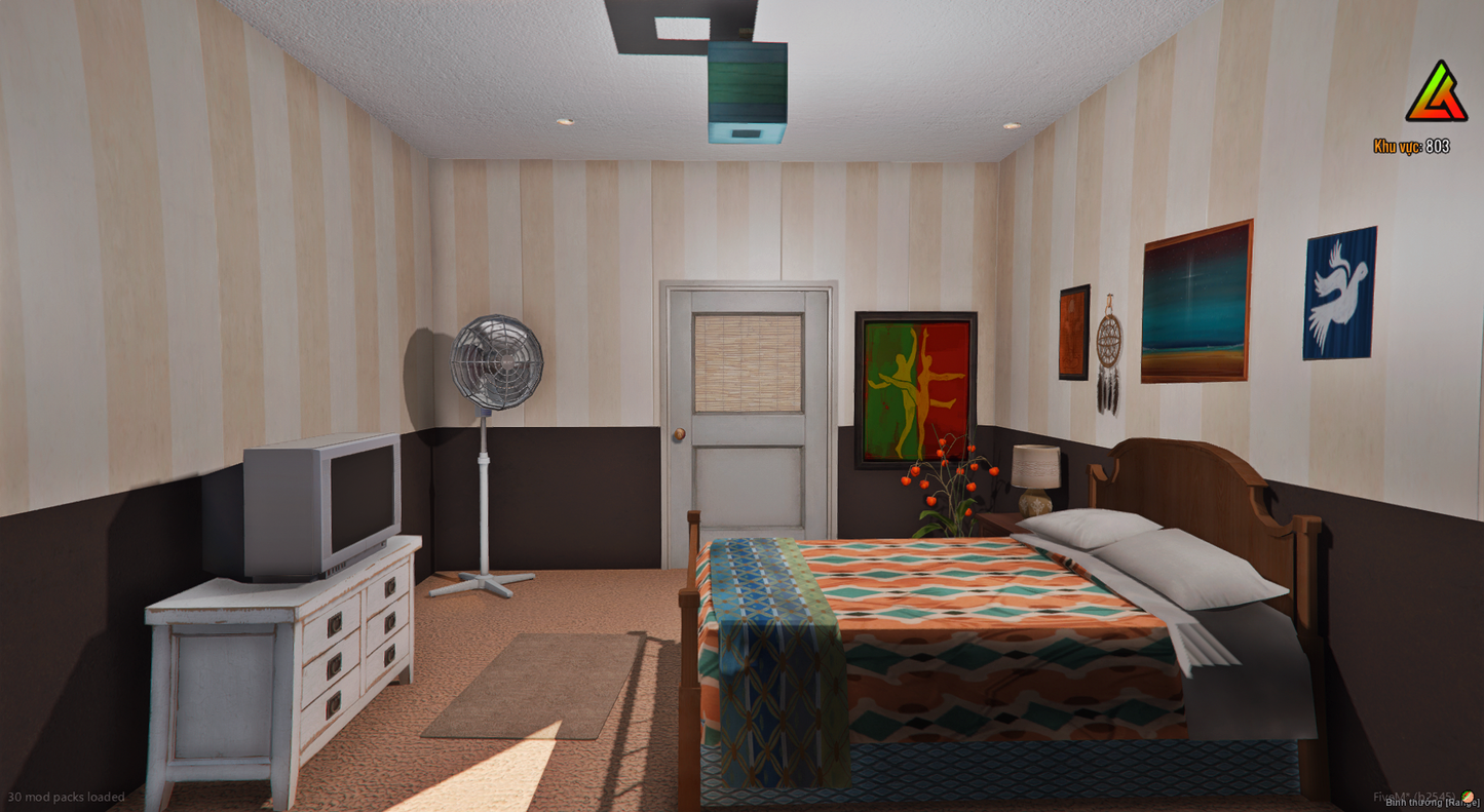 Modular Apartment balcony exterior view