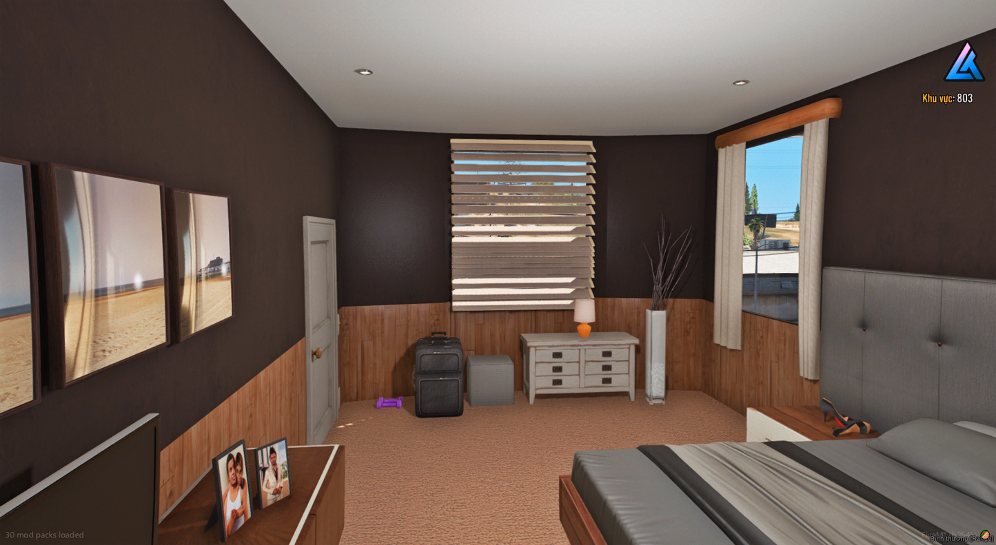 Modular Apartment exterior night view