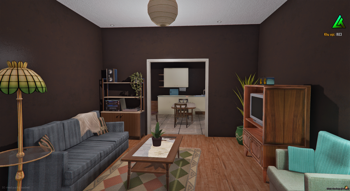 Modular Apartment staircase detail