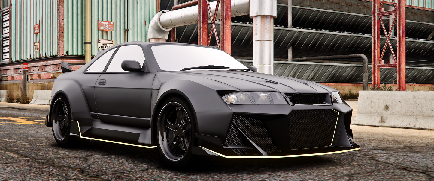 Debadged Nissan R33 Venuum Front View