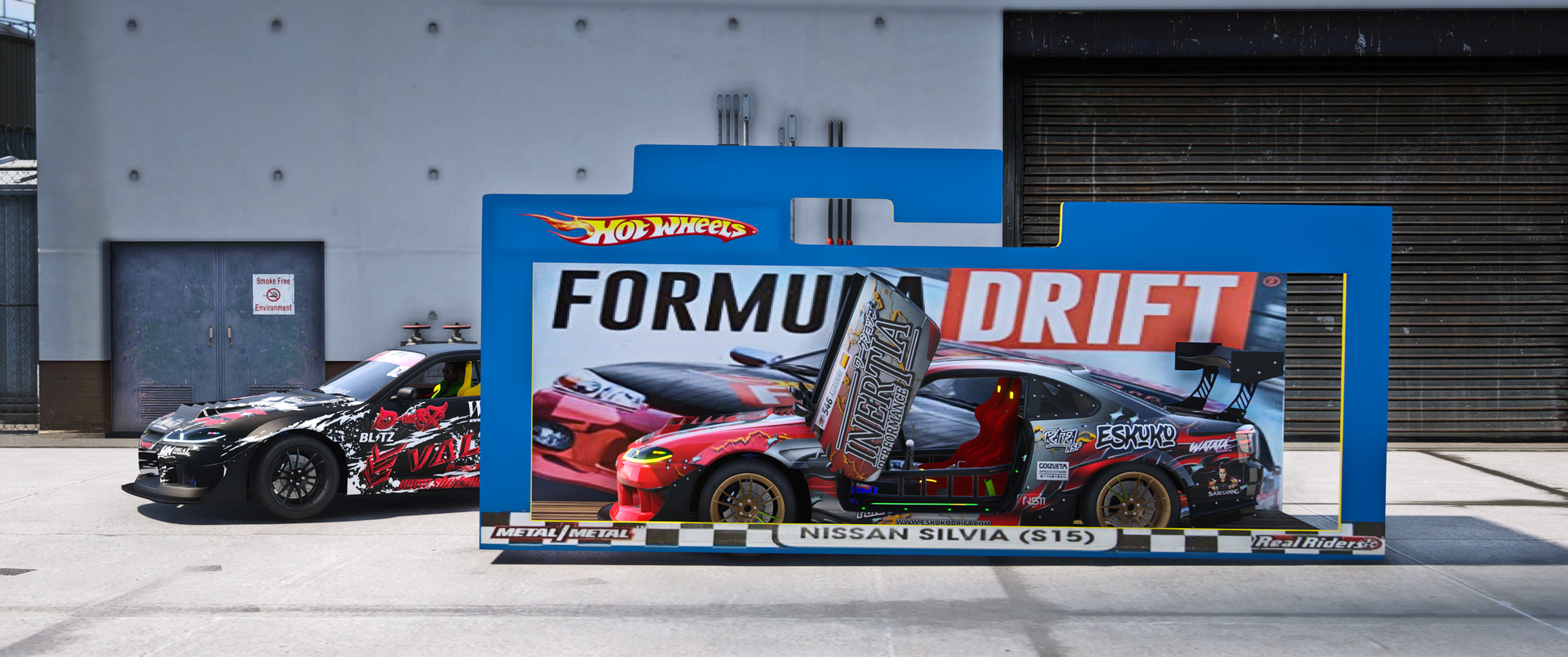 Side view of Nissan S15 Ander Debadged