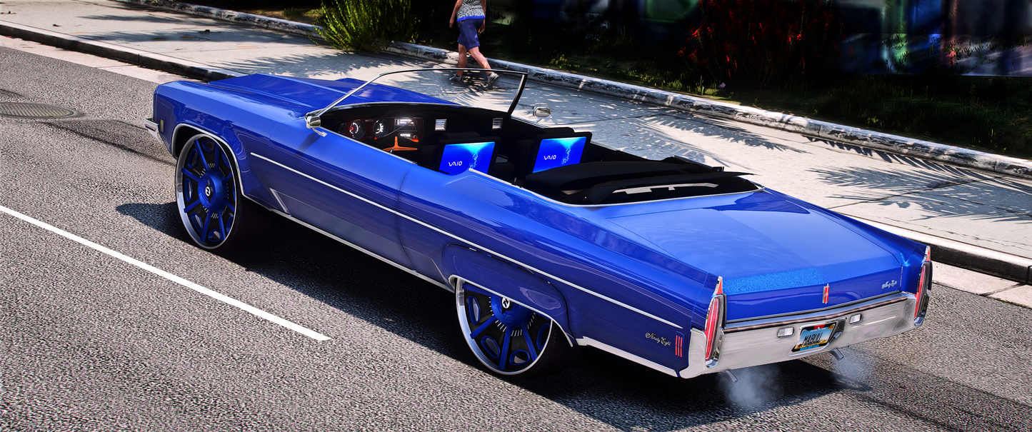 Side view of Oldsmobile Delta98 Vert Donk 1972 mod for GTA V
