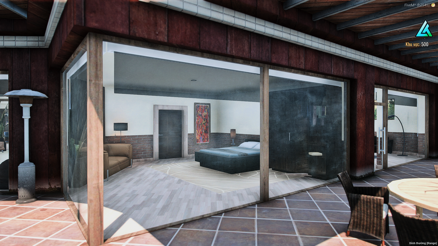 Main entrance of MANSION 03 interior mod
